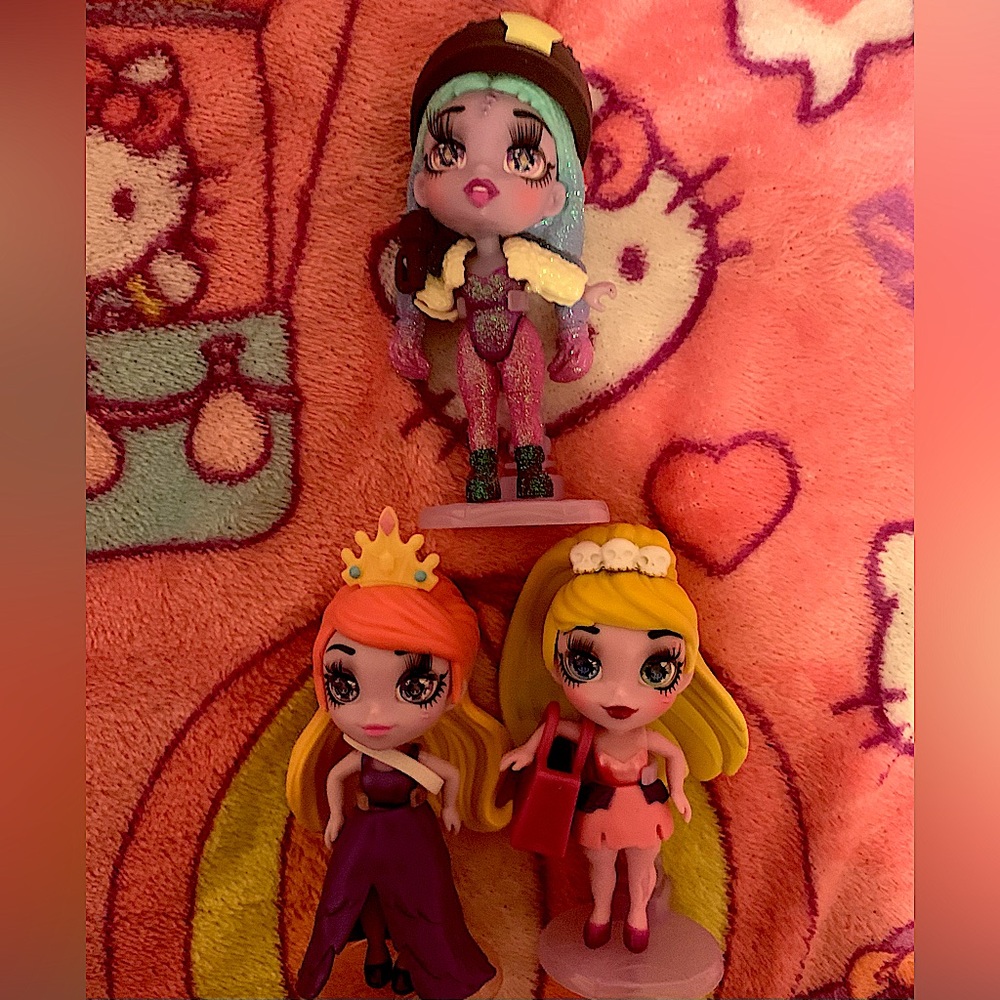 Zombaes Forever posable figure doll lot